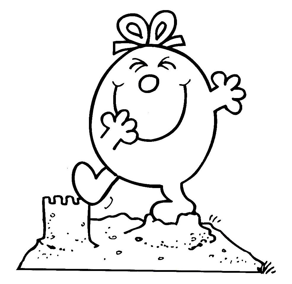 Coloring page: Mr. Men Show (Cartoons) #45671 - Free Printable Coloring Pages