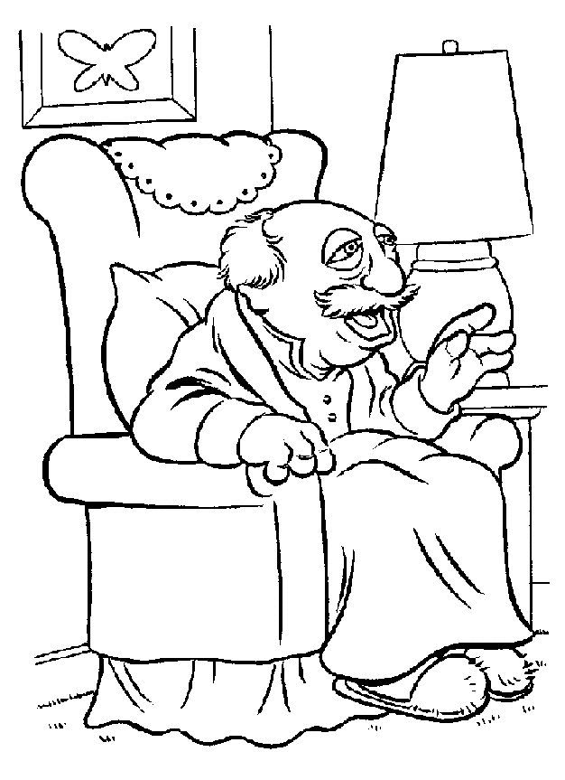 Coloring page: Muppets (Cartoons) #31870 - Free Printable Coloring Pages