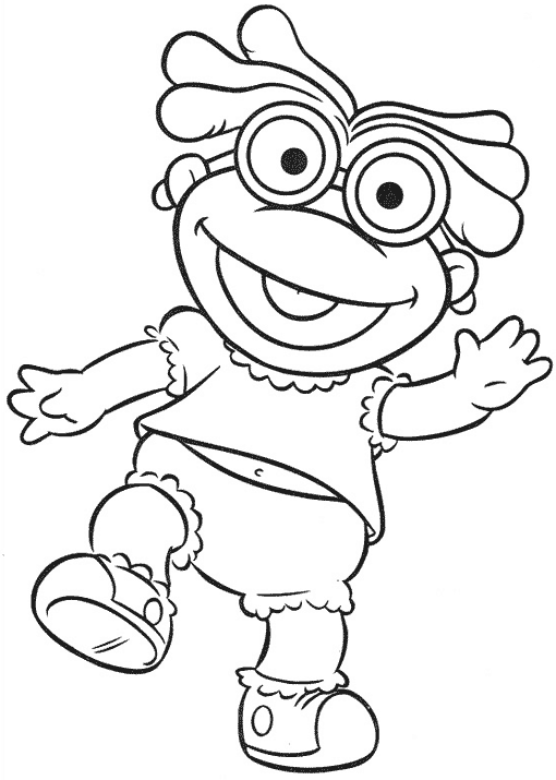 Coloring page: Muppets (Cartoons) #31877 - Free Printable Coloring Pages