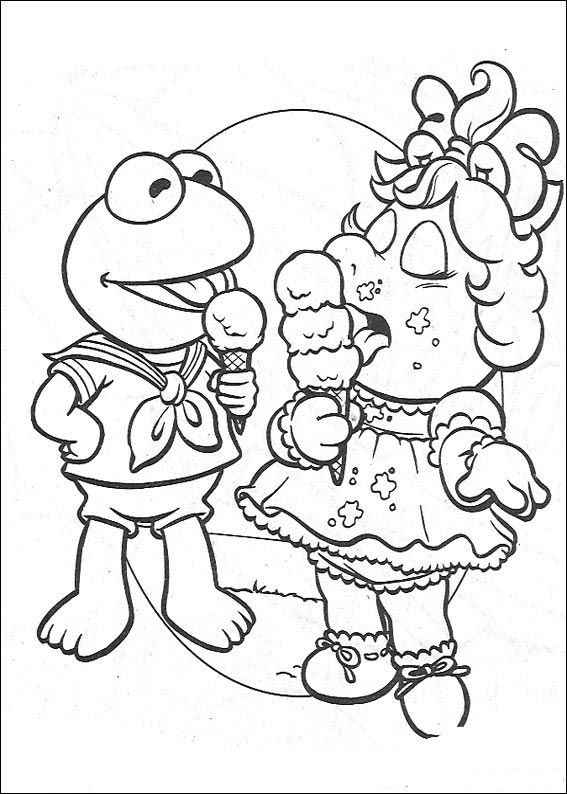 Coloring page: Muppets (Cartoons) #31879 - Free Printable Coloring Pages
