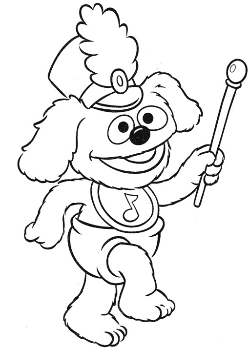 Coloring page: Muppets (Cartoons) #31881 - Free Printable Coloring Pages
