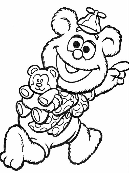 Coloring page: Muppets (Cartoons) #31883 - Free Printable Coloring Pages