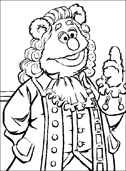 Coloring page: Muppets (Cartoons) #31888 - Free Printable Coloring Pages