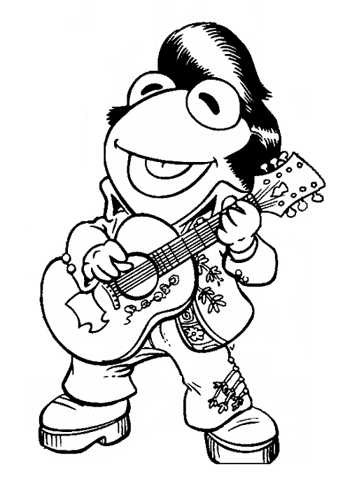 Coloring page: Muppets (Cartoons) #31905 - Free Printable Coloring Pages