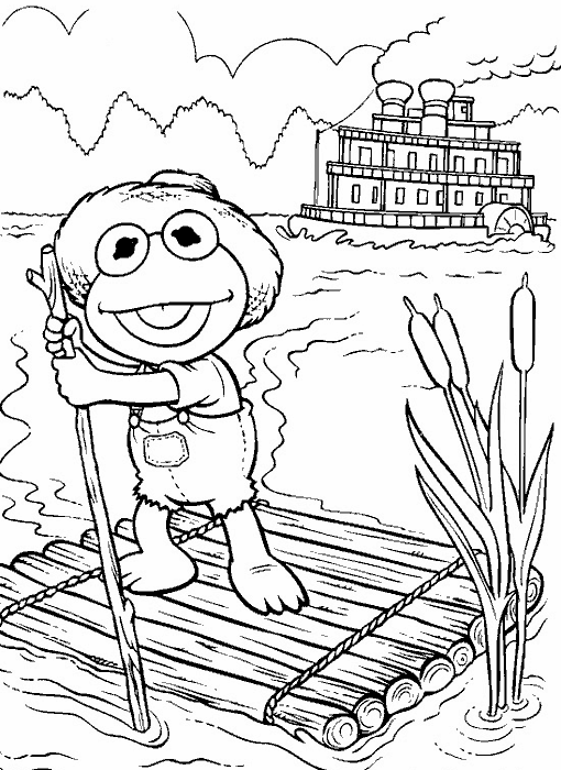 Coloring page: Muppets (Cartoons) #31913 - Free Printable Coloring Pages