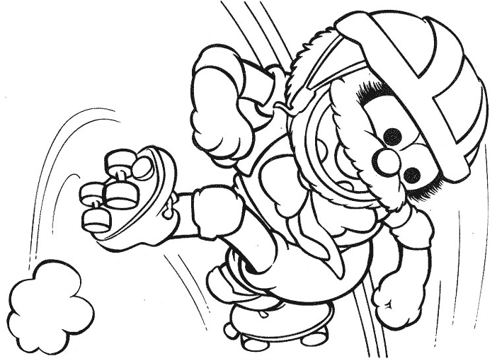 Coloring page: Muppets (Cartoons) #31917 - Free Printable Coloring Pages