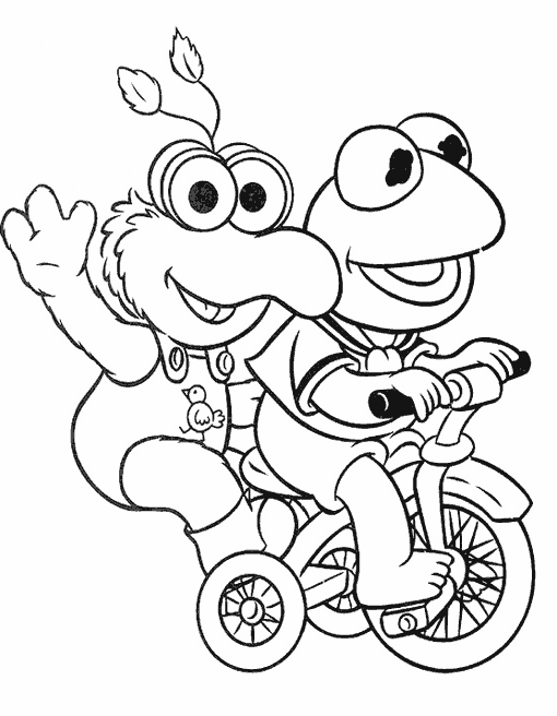 Coloring page: Muppets (Cartoons) #31924 - Free Printable Coloring Pages