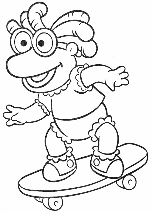 Coloring page: Muppets (Cartoons) #31927 - Free Printable Coloring Pages