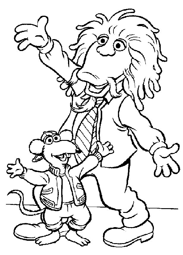 Coloring page: Muppets (Cartoons) #31928 - Free Printable Coloring Pages