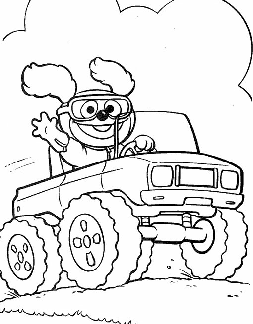 Coloring page: Muppets (Cartoons) #31932 - Free Printable Coloring Pages