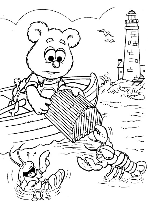 Coloring page: Muppets (Cartoons) #31937 - Free Printable Coloring Pages