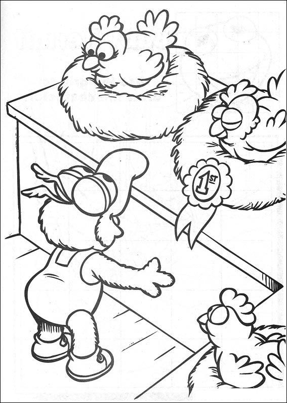 Coloring page: Muppets (Cartoons) #31943 - Free Printable Coloring Pages