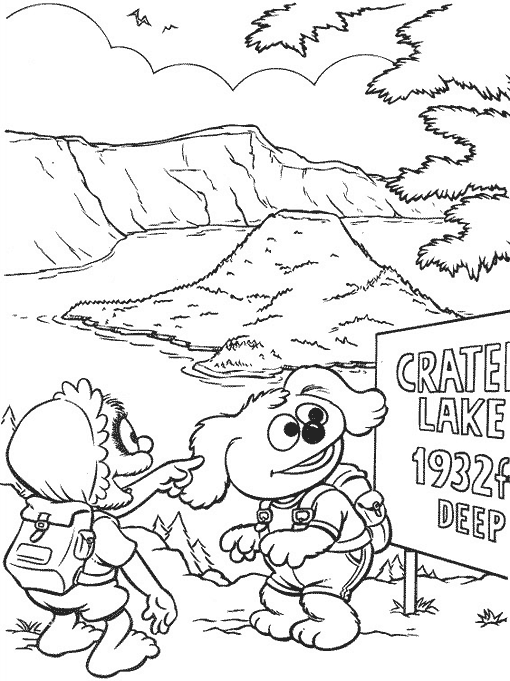 Coloring page: Muppets (Cartoons) #31957 - Free Printable Coloring Pages