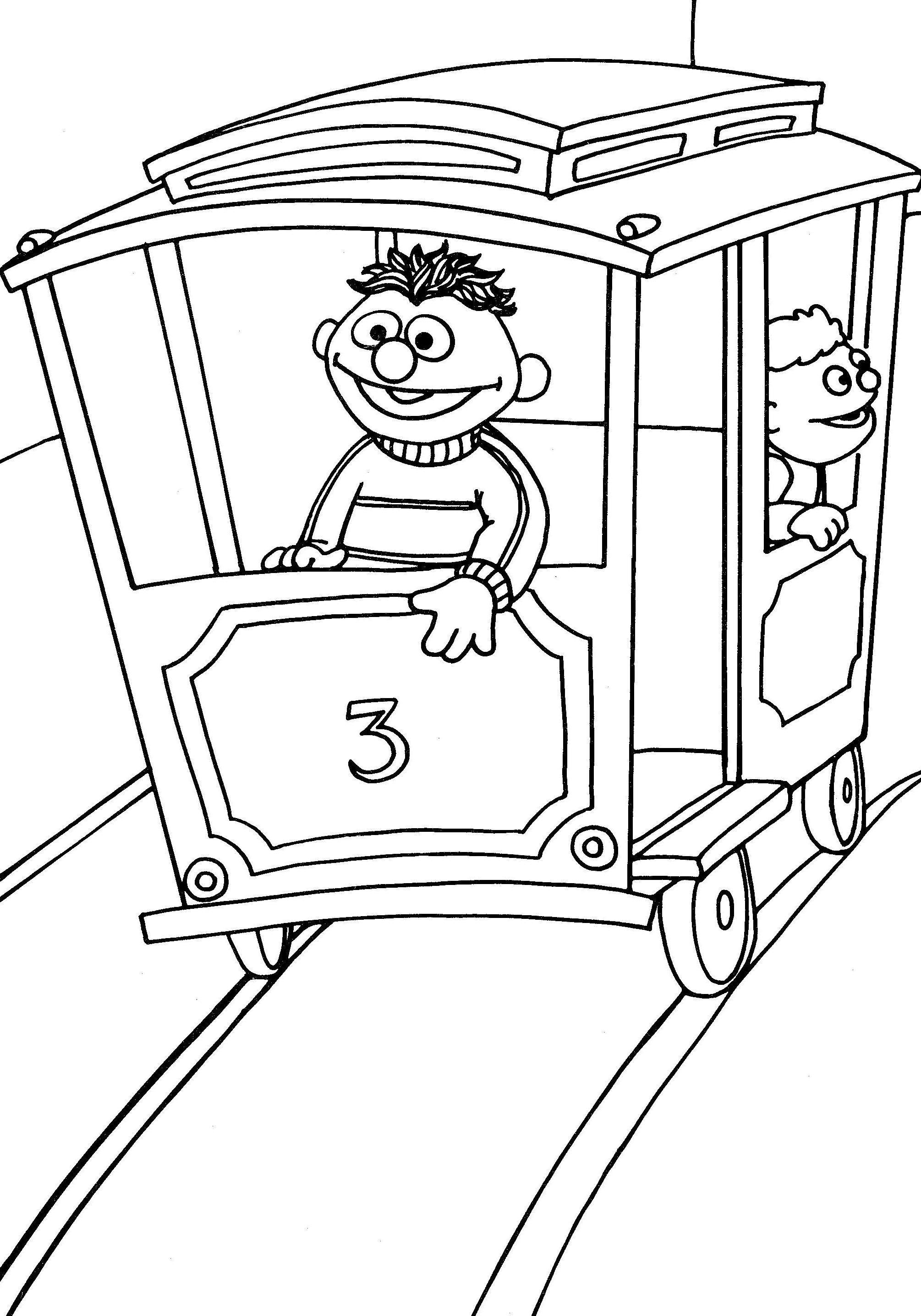 Coloring page: Muppets (Cartoons) #31962 - Free Printable Coloring Pages