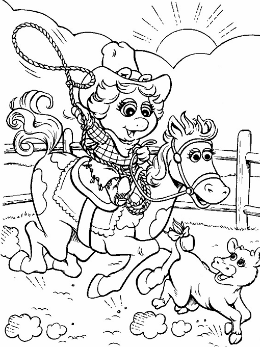 Coloring page: Muppets (Cartoons) #31977 - Free Printable Coloring Pages