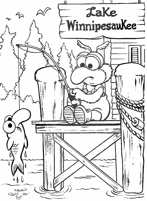 Coloring page: Muppets (Cartoons) #31994 - Free Printable Coloring Pages