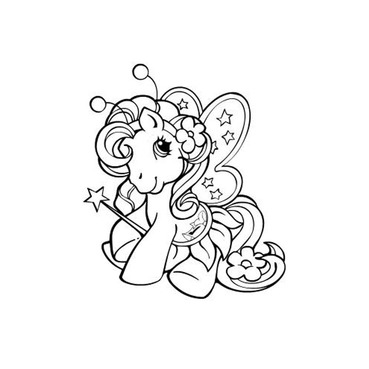 Coloring page: My Little Pony (Cartoons) #41871 - Free Printable Coloring Pages