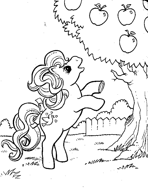 Coloring page: My Little Pony (Cartoons) #41876 - Free Printable Coloring Pages