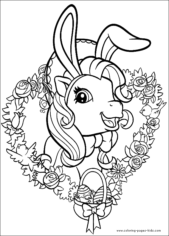 Coloring page: My Little Pony (Cartoons) #41890 - Free Printable Coloring Pages