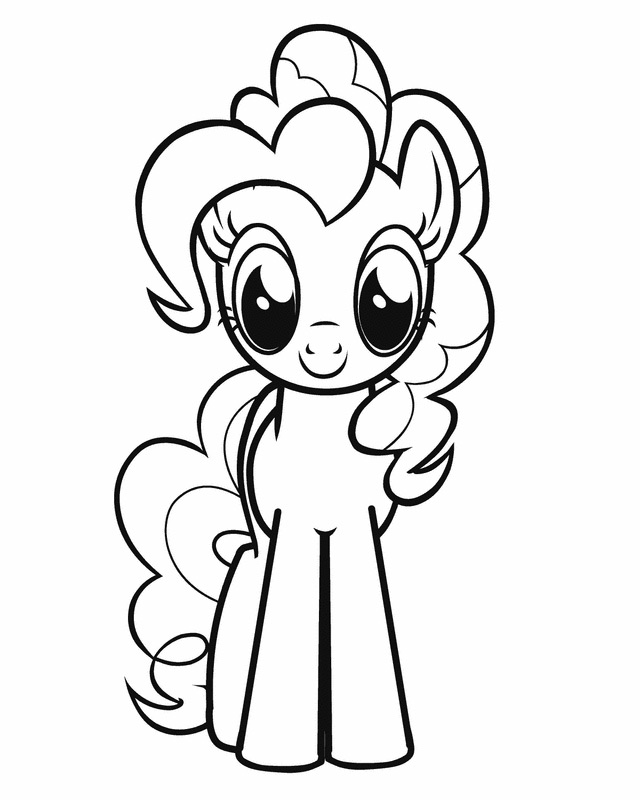 Drawing My Little Pony #41892 (Cartoons) – Printable coloring pages