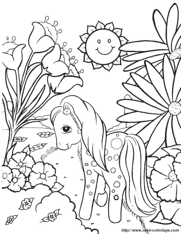 Coloring page: My Little Pony (Cartoons) #41896 - Free Printable Coloring Pages