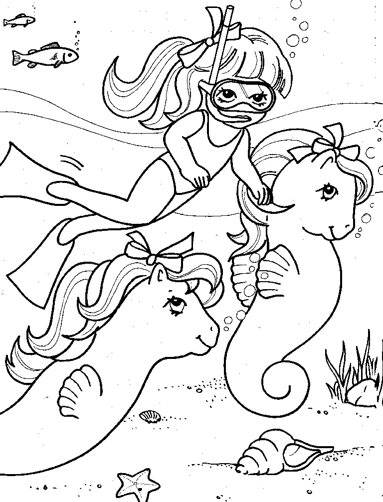 Coloring page: My Little Pony (Cartoons) #41906 - Free Printable Coloring Pages