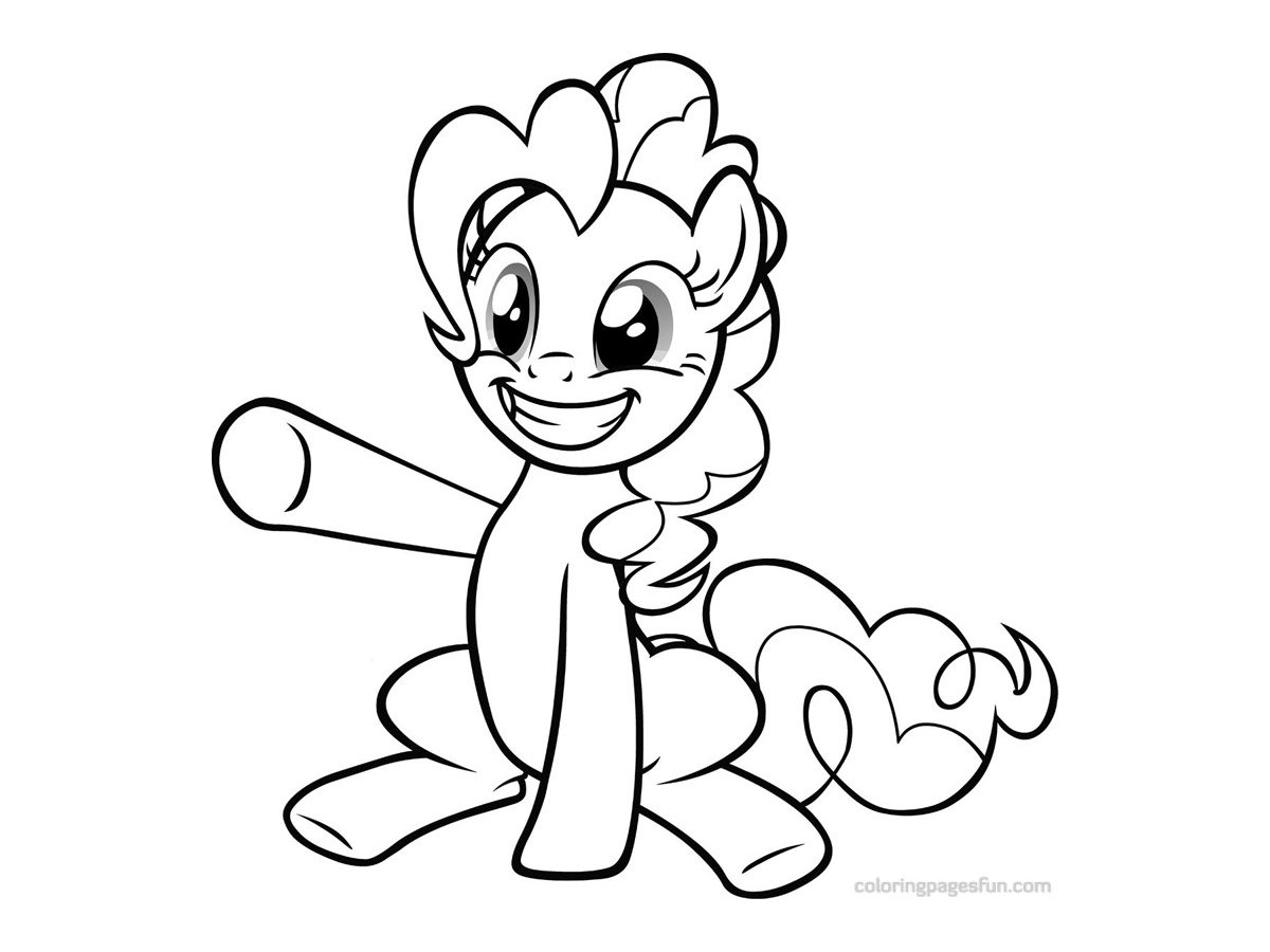 Coloring page: My Little Pony (Cartoons) #41928 - Free Printable Coloring Pages