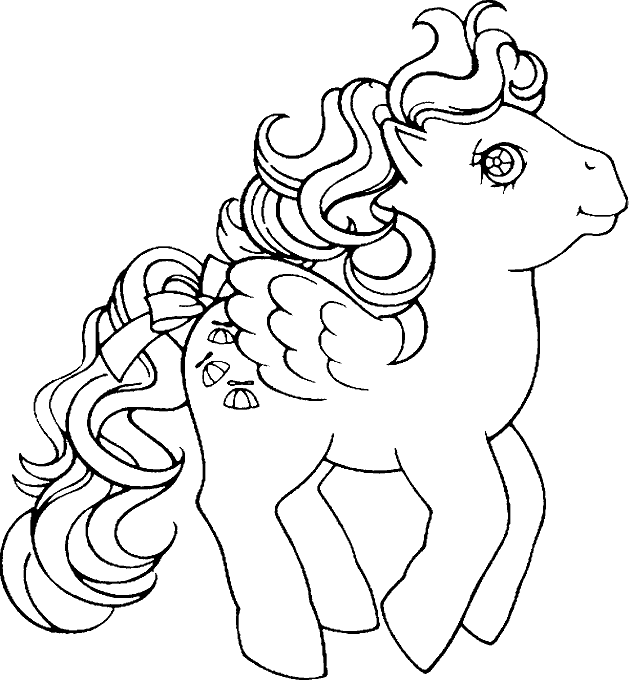 Coloring page: My Little Pony (Cartoons) #41930 - Free Printable Coloring Pages