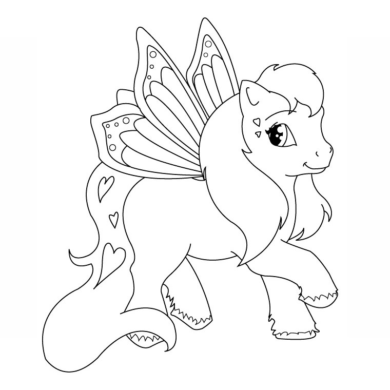 Coloring page: My Little Pony (Cartoons) #41935 - Free Printable Coloring Pages