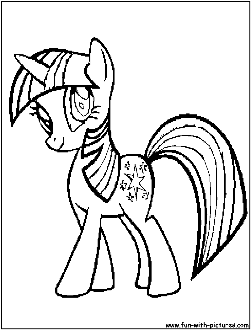 Coloring page: My Little Pony (Cartoons) #41946 - Free Printable Coloring Pages