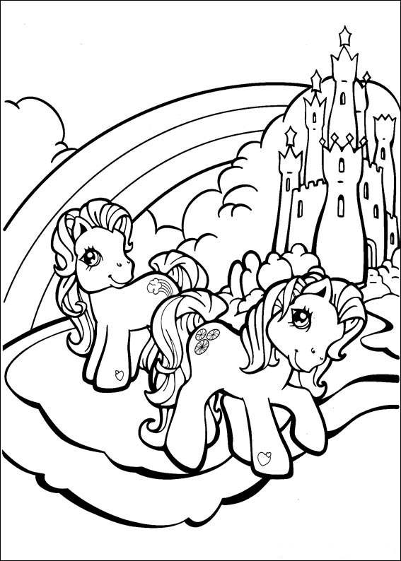 Coloring page: My Little Pony (Cartoons) #41955 - Free Printable Coloring Pages