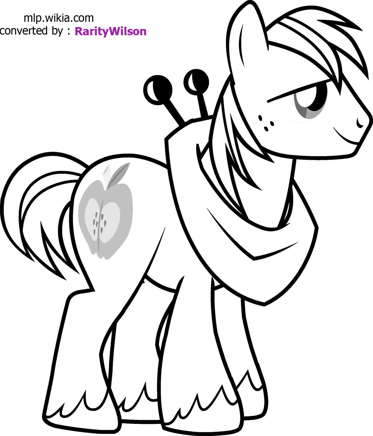 Coloring page: My Little Pony (Cartoons) #41959 - Free Printable Coloring Pages