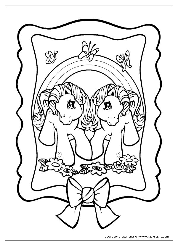 Coloring page: My Little Pony (Cartoons) #41970 - Free Printable Coloring Pages