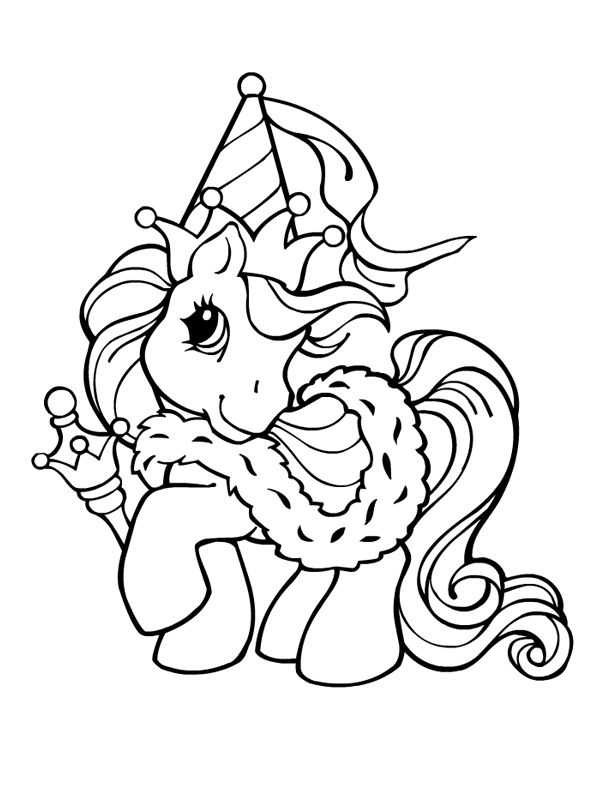 Coloring page: My Little Pony (Cartoons) #41996 - Free Printable Coloring Pages