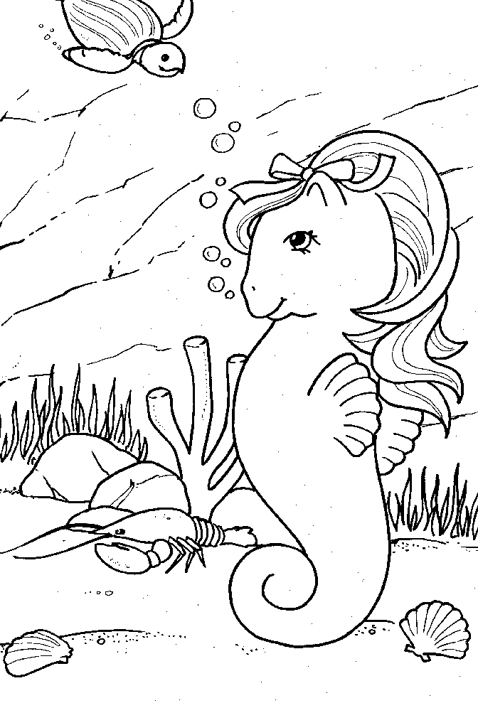 Coloring page: My Little Pony (Cartoons) #41997 - Free Printable Coloring Pages