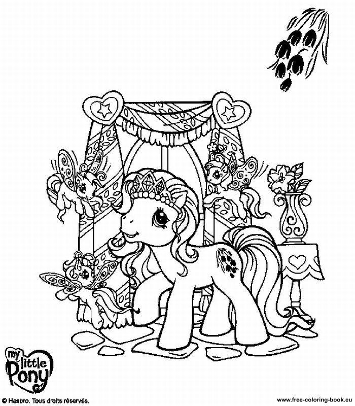 Coloring page: My Little Pony (Cartoons) #42004 - Free Printable Coloring Pages