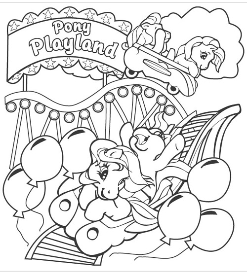 Coloring page: My Little Pony (Cartoons) #42024 - Free Printable Coloring Pages