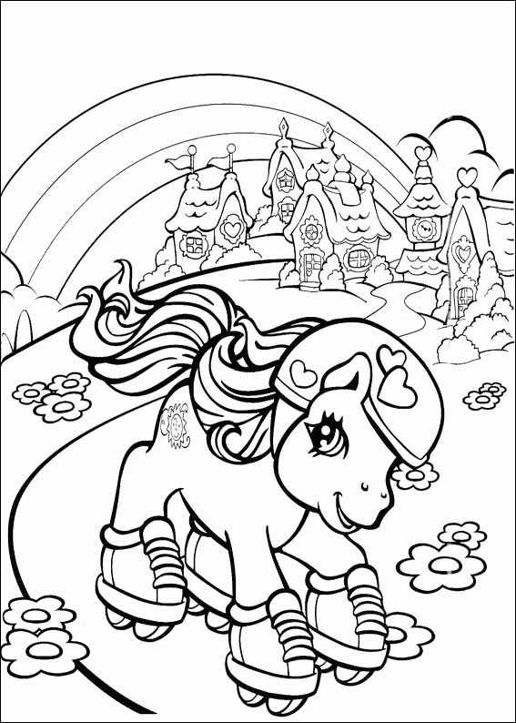 Coloring page: My Little Pony (Cartoons) #42031 - Free Printable Coloring Pages