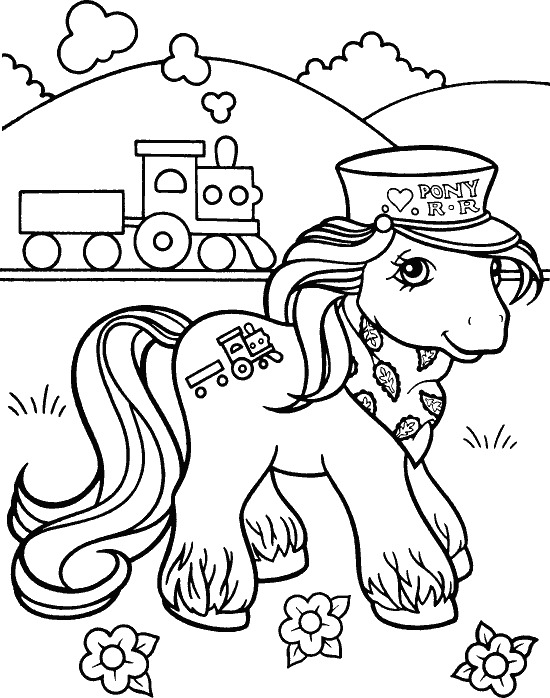 Coloring page: My Little Pony (Cartoons) #42049 - Free Printable Coloring Pages