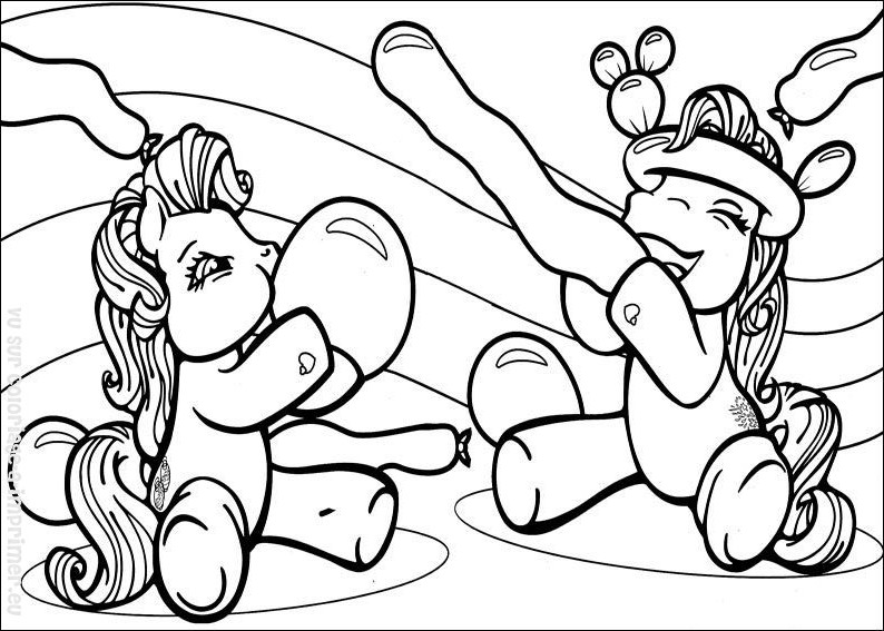 Coloring page: My Little Pony (Cartoons) #42056 - Free Printable Coloring Pages