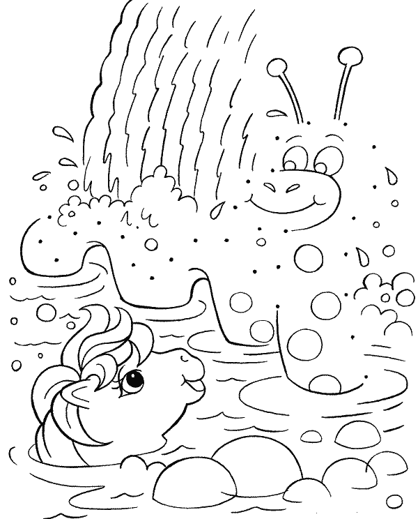 Coloring page: My Little Pony (Cartoons) #42057 - Free Printable Coloring Pages