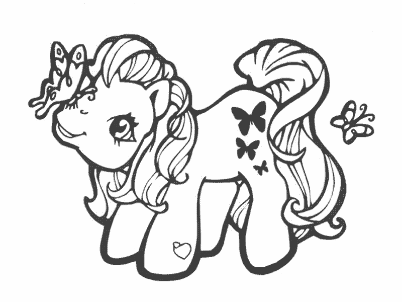 Coloring page: My Little Pony (Cartoons) #42061 - Free Printable Coloring Pages
