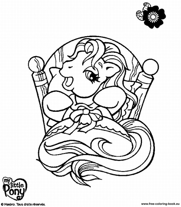 Coloring page: My Little Pony (Cartoons) #42063 - Free Printable Coloring Pages