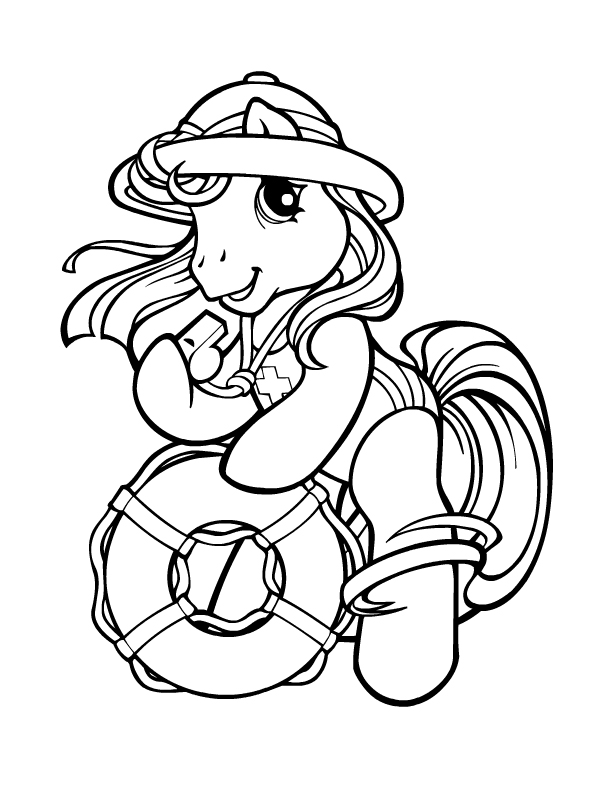 Coloring page: My Little Pony (Cartoons) #42068 - Free Printable Coloring Pages