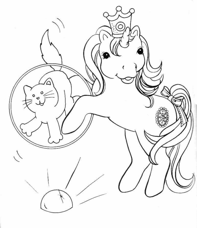 Coloring page: My Little Pony (Cartoons) #42070 - Free Printable Coloring Pages