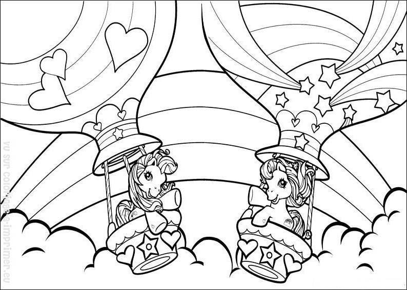 Coloring page: My Little Pony (Cartoons) #42076 - Free Printable Coloring Pages