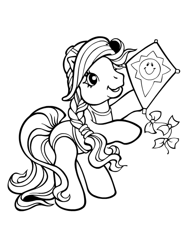 Coloring page: My Little Pony (Cartoons) #42079 - Free Printable Coloring Pages