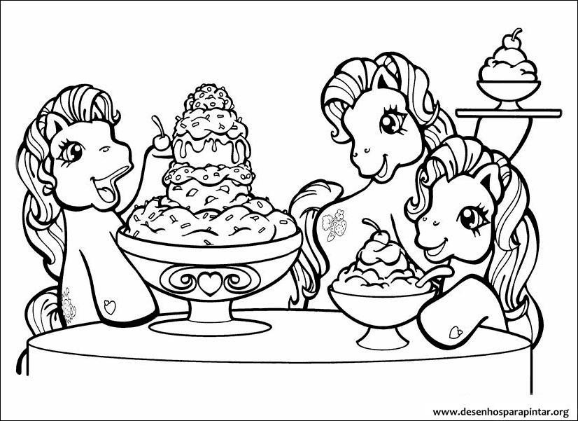 Coloring page: My Little Pony (Cartoons) #42099 - Free Printable Coloring Pages