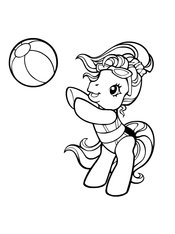 Coloring page: My Little Pony (Cartoons) #42101 - Free Printable Coloring Pages