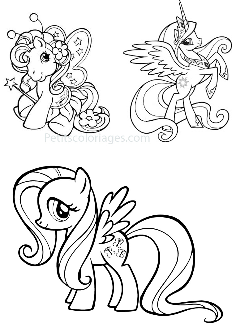 Coloring page: My Little Pony (Cartoons) #42108 - Free Printable Coloring Pages